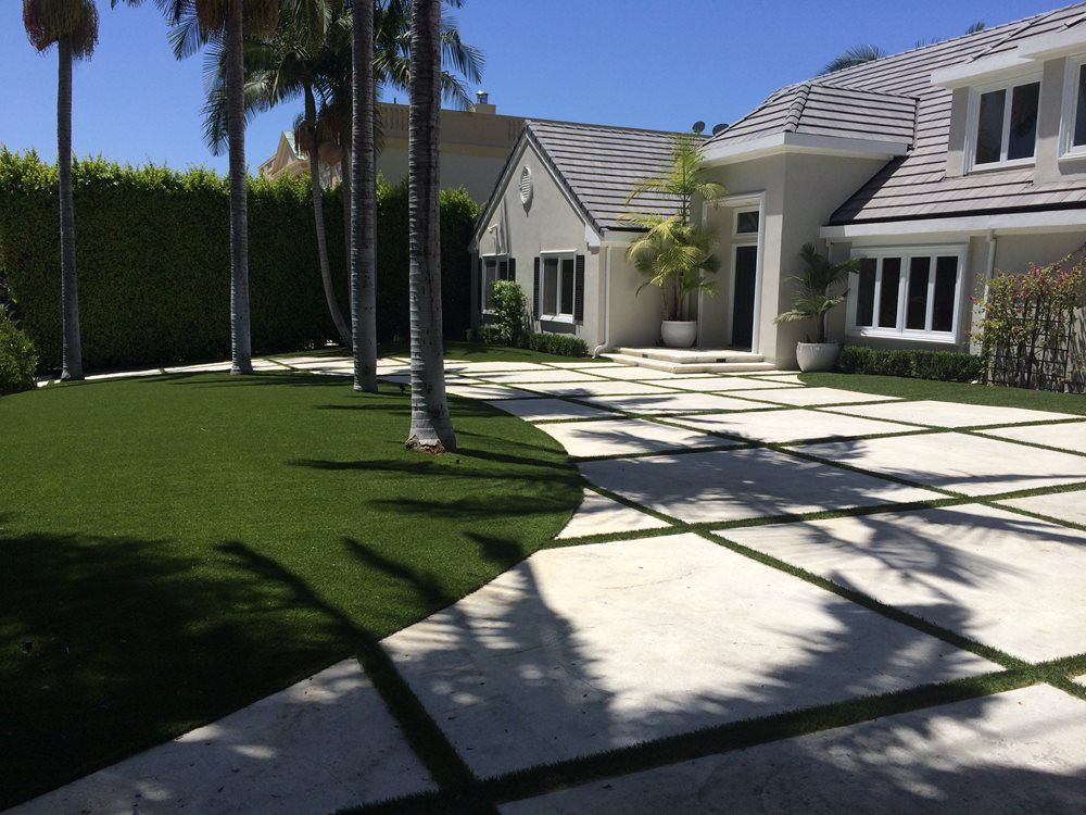 Greenwich artificial grass landscaping